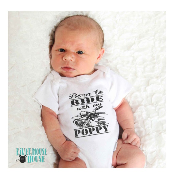 Body Bébé "Son Of A Biker" - 100% Coton, Design Original "Born To Ride", Plusieurs Tailles Et Couleurs