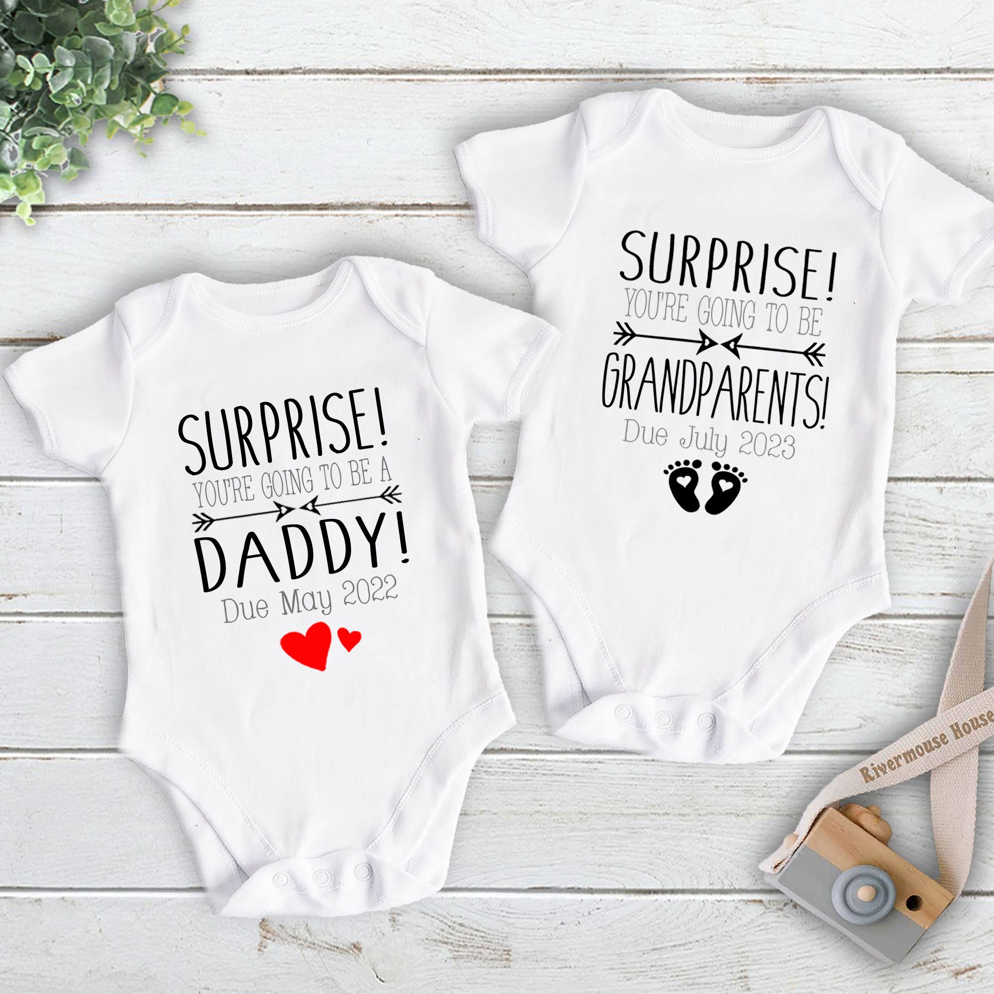 Anuncio de embarazo sorpresa mameluco personalizado de revelacion de bebe personalizado para adaptarse a familiares y amigos impreso a mano a pedido en Australia Etsy Mexico