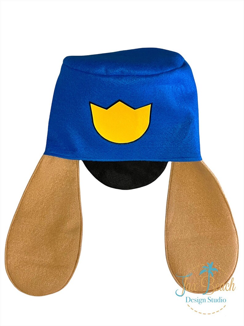 Handmade Dog Police Officer Hat Handmade Blue Dog Hat Halloween handmade-dog-police-officer-hat-handmade-blue-dog-hat-halloween