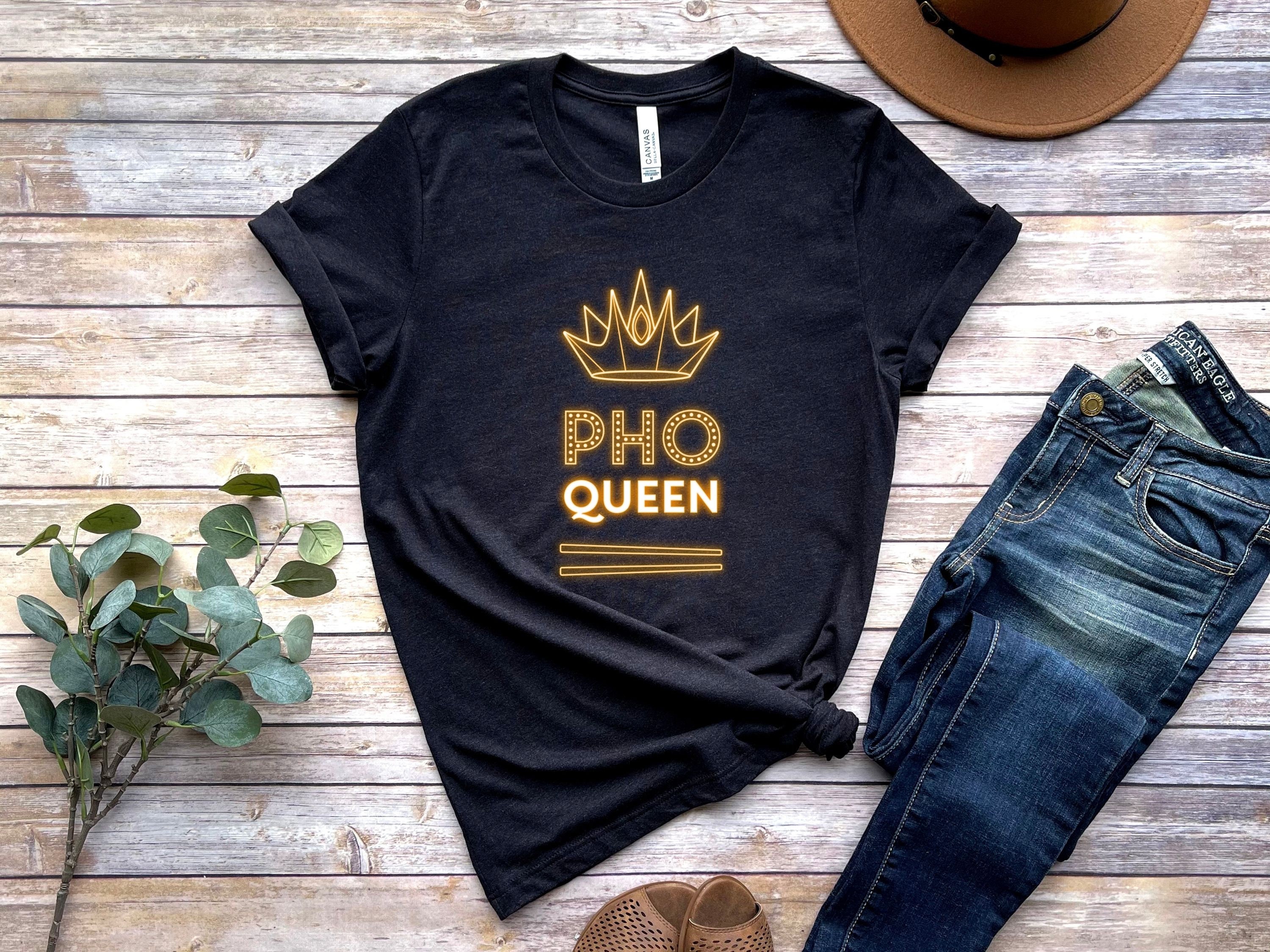 Pho Short-Sleeve Unisex T-Shirt Pho Queen Shirt Pho Queen Pho Lover Gift Pho Shirt