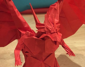 Dragon Origami Etsy