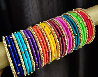 Rainbow colour deals bangles