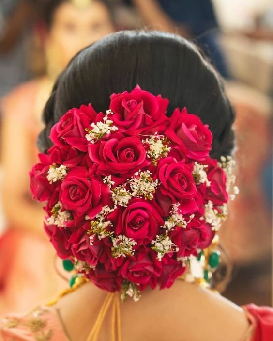 20 Bridal Hairstyles With The Classic Gajras As Accessory  WeddingBazaar