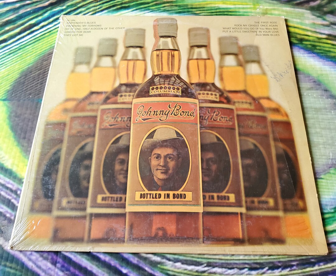 1965 Johnny Bond Bottled in Bond LP Vinyl Record Album Etsy