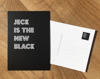 Jeck is the new black - Postkarte