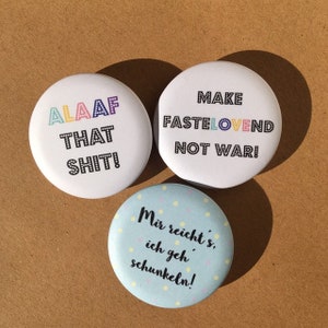 3er Set - Buttons ***ACHTUNG bitte Auswahl treffen***