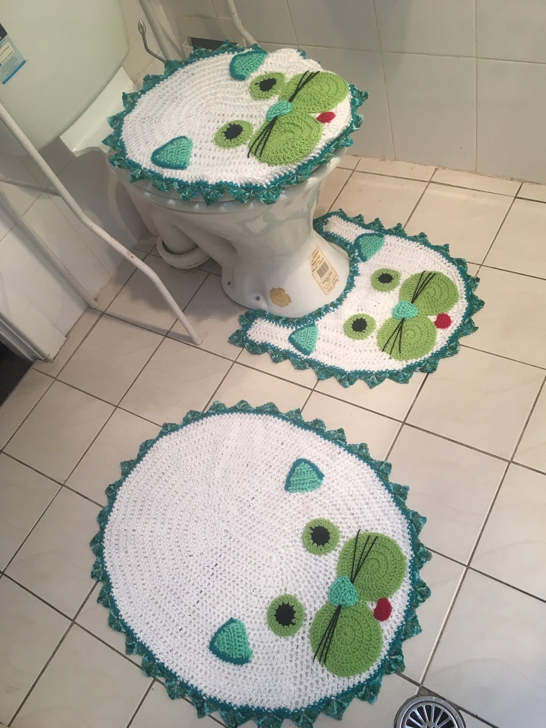 Cat Bathroom Set