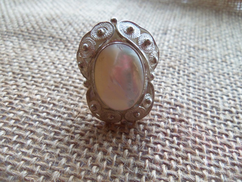 WHITE SADAF GEMSTONE sterling silver jewelry armenian white gemstone earrings tudor jewelry vintage earrings armenian gifts armenian jewelry