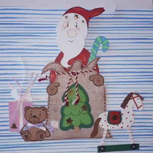 Fensterbild aus Tonkarton Weihnachten *20*