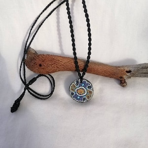 Polymer clay necklace