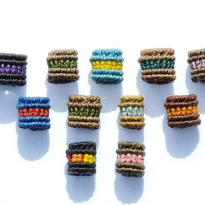 Classic macrame Dreadlock bead