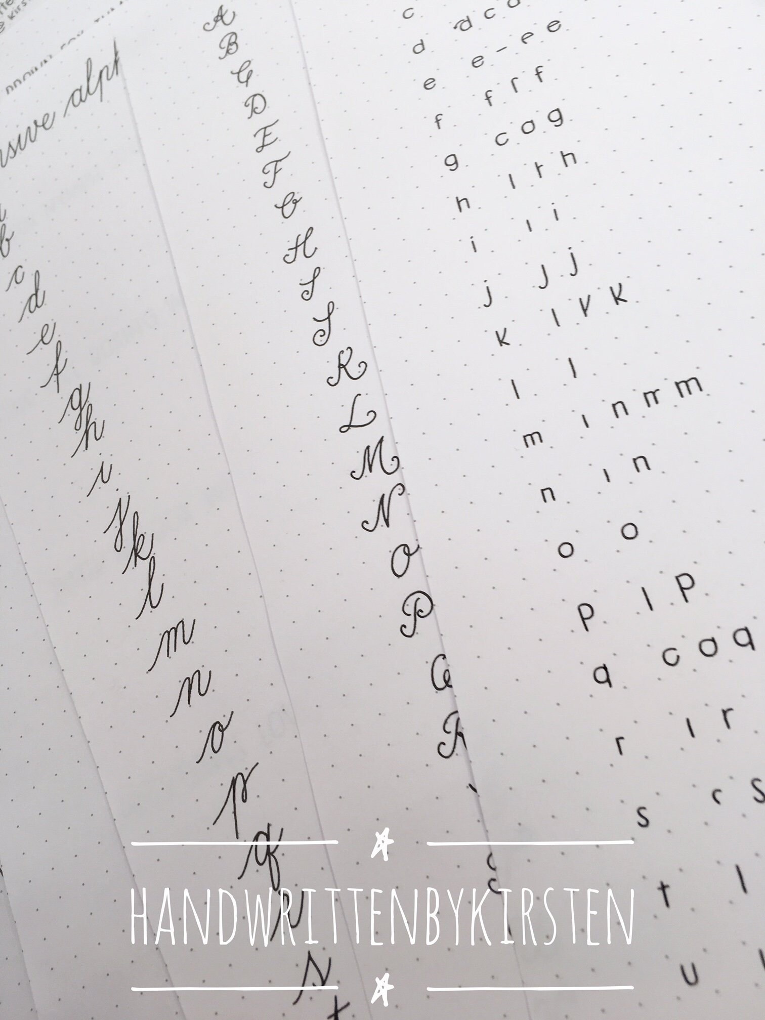 handwriting worksheets insta kirstenworsten uppercase and etsy