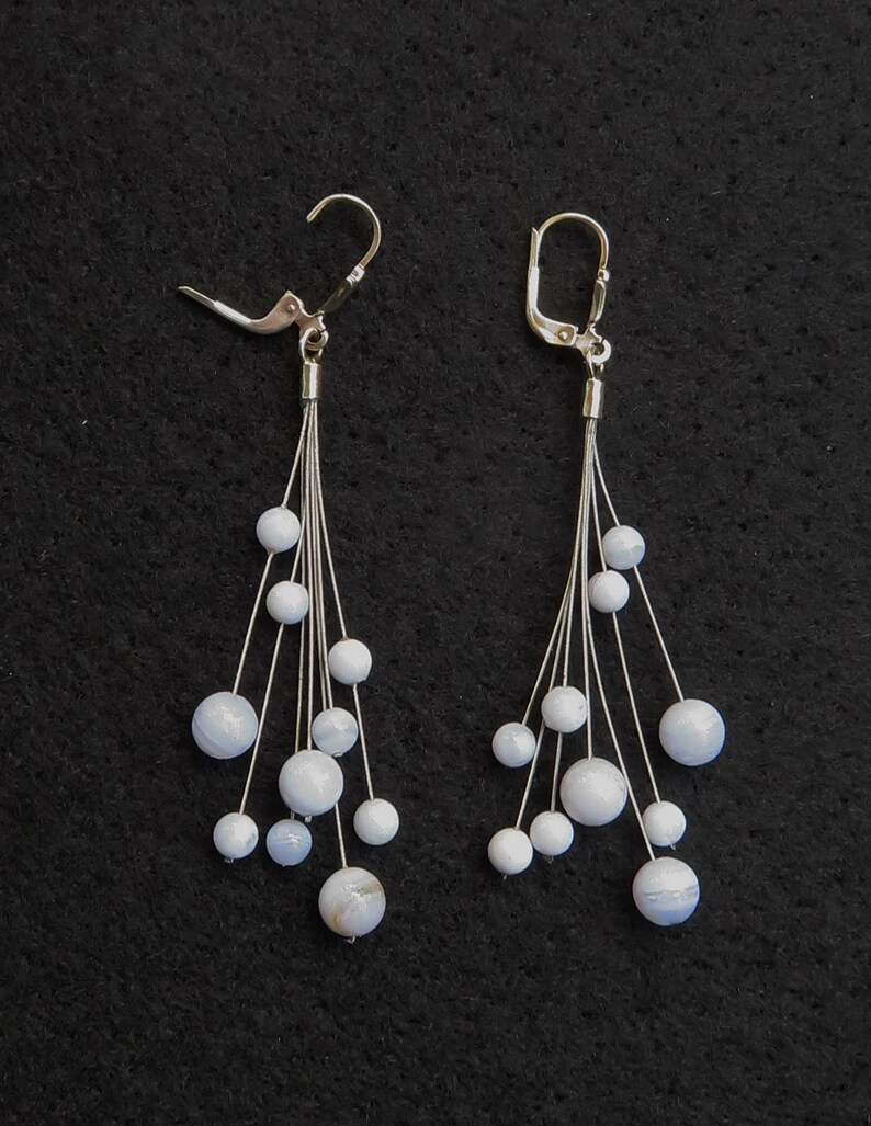 Earring /'Chalcedony/'