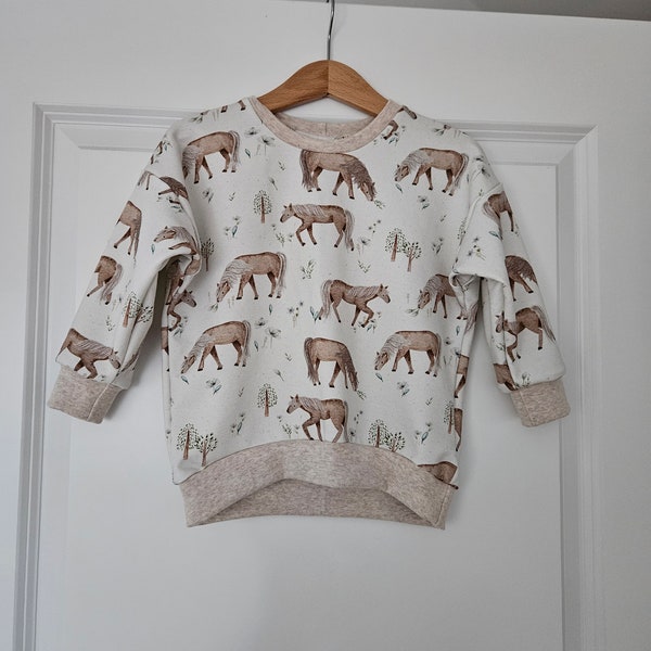 Oversize sweater pullover baby child size. 56-116