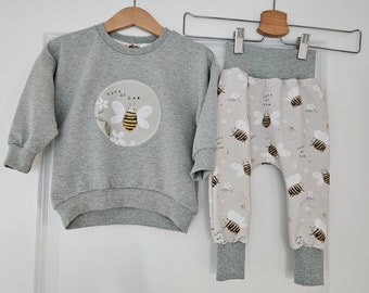 Baby Set Pumphose mit Pullover Gr. 86