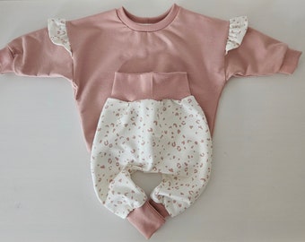 Babyset Pullover mit Hose Mädchen Babykleidung