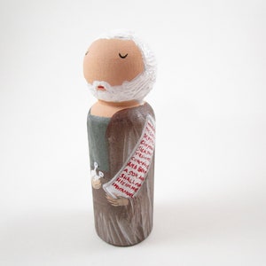 Religious Peg Doll Saint Joseph the Betrothed