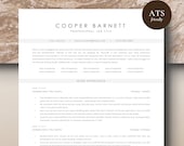 Executive Resume Template, Google Docs Resume, 1-3 Page ATS Friendly Resume, Word, Pages, Google Docs Template, Corporate CV Templates