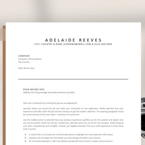 Executive Resume Template, ATS Resume Cover Letter Template, Minimalist Resume Template, Professional CV Template for Word and Pages image 2