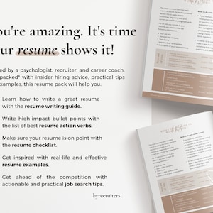 ATS Resume Template Word, Pages, ATS Friendly Resume Template, Ats CV Resume, Simple Resume, Modern Resume, Basic Resume, Executive Resume image 6