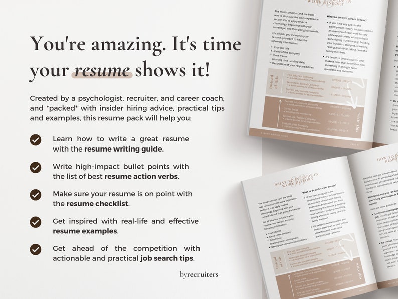 ATS Resume Template Word, Pages, ATS Friendly Resume Template, Ats CV Resume, Simple Resume, Modern Resume, Basic Resume, Executive Resume image 6