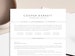 Executive Resume Template, ATS Friendly Resume - Word, Pages, Google Docs Resume Template for Corporate Jobs, CV Template, Minimalist Resume 