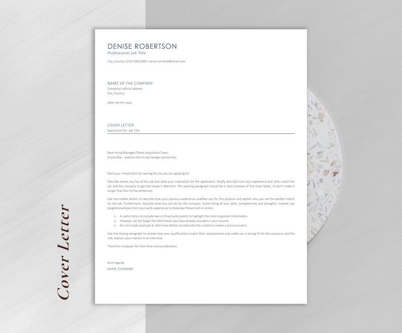 resume-template-google-docs-word-and-pages-professional-etsy