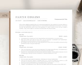 Clean ATS Resume Template, Business Resume, ATS Resume Word, Minimalist Resume, Clean ATS Resume Template & Cover Letter, Functional Resume