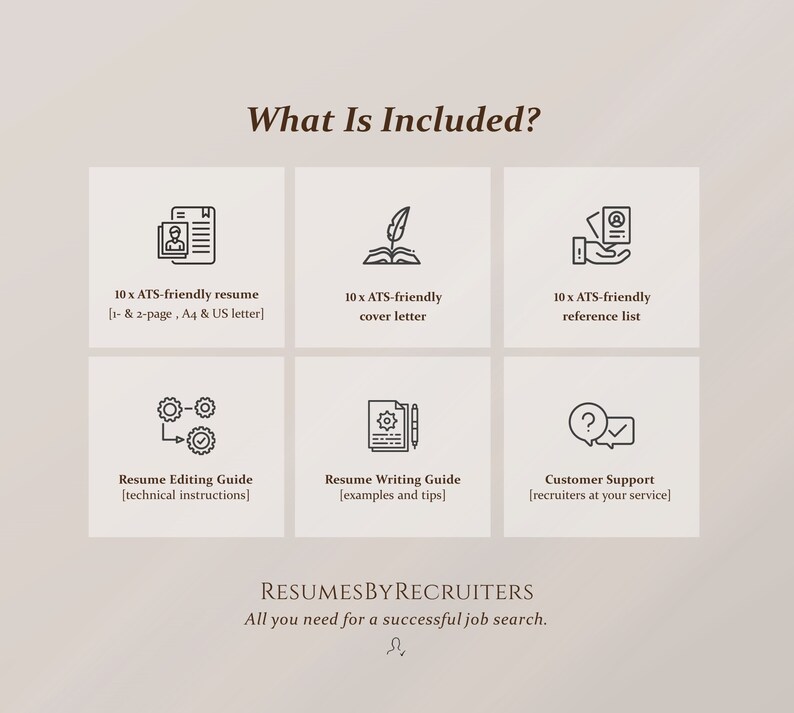 Executive ATS Resume Bundle, Download Ten ATS-optimized Resume Templates, Perfect CV Design for Experienced Professionals and Corporate Jobs image 8