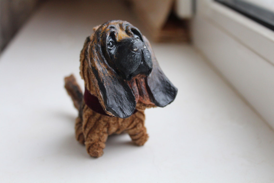 stuffed bloodhound