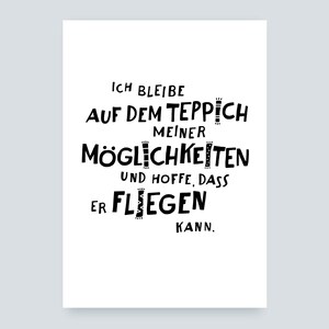 Meine Möglichkeiten Postkarte