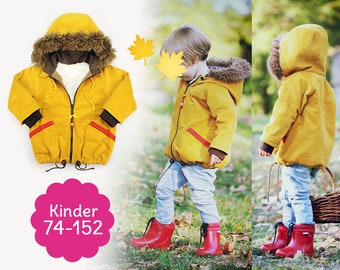 Schnittmuster Winterjacke COZY für Kinder - eBook