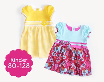 Sewing pattern summer dress "SUNNY" for children - eBook