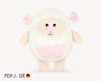 Pattern sheep "LARI" (PDF, German) | EasyPeasy Plush | kullaloo