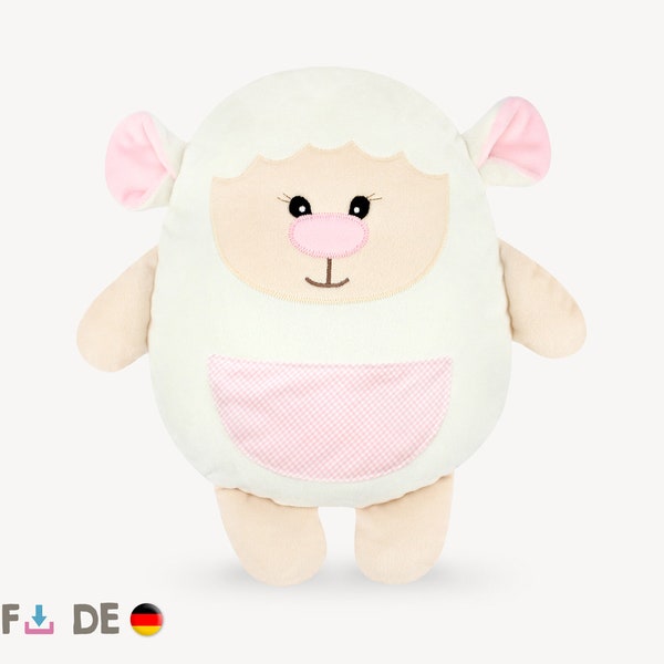 Pattern sheep "LARI" (PDF, German) | EasyPeasy Plush | kullaloo