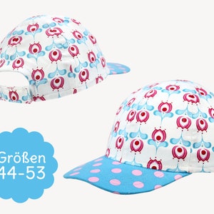 Patron de couture casquette de baseball HAPPY pour enfants eBook image 1