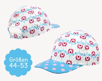 Patrón de costura gorra de béisbol "HAPPY" para niños - libro electrónico