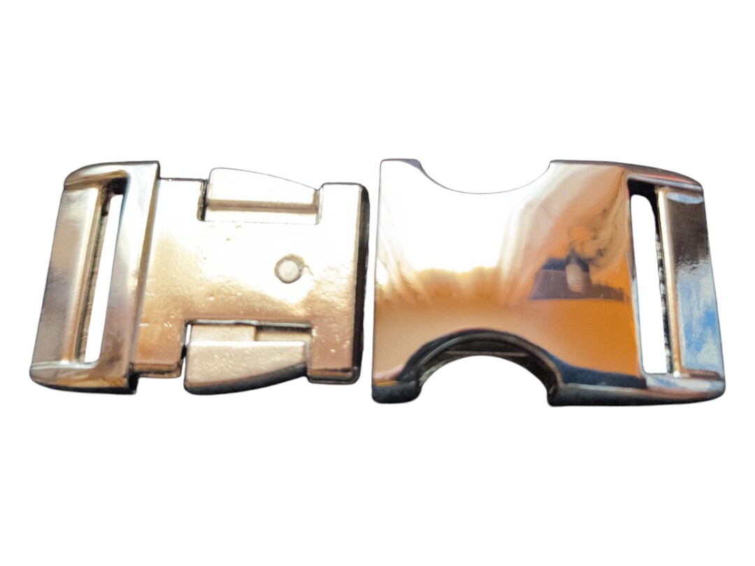 Aluminum Buckle, 20 Mm Shiny, Click Closure, DIY Dog Collar - Etsy