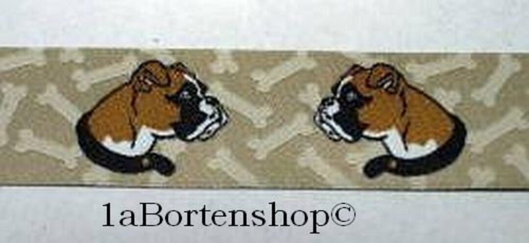 Webband Boxer, Dog Border - Etsy