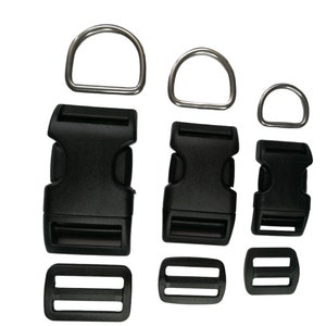 Plug-in clasp set professional 30 mm, DIY dog collar image 1