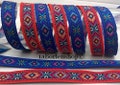 Inka woven ribbon, 18 mm wide, sewing bags, material for dog collars product logo
