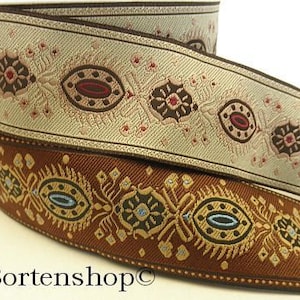 Marrakesh ribbon, 38 mm wide, greyhound collar