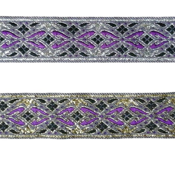 Webband Knight, purple, silver or gold