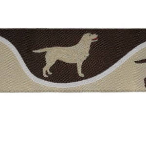 Webband Labrador, beige-brown, dog border, hunting dog
