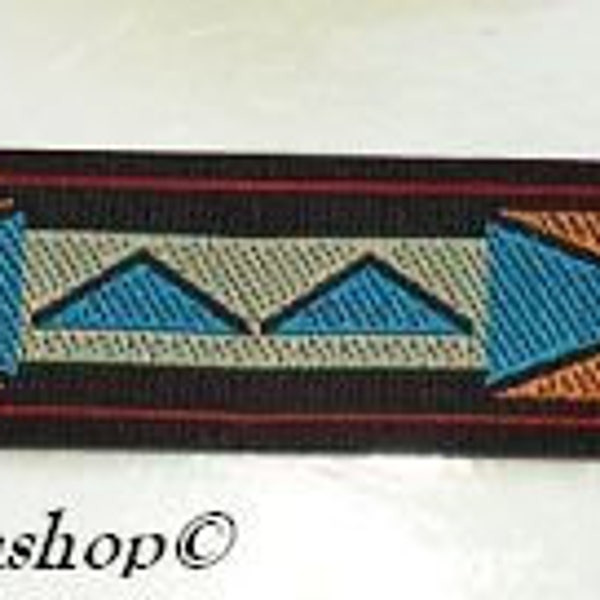 Aztec woven ribbon, 2 cm wide