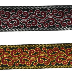 Ribbon Korea Flame, 24 mm wide