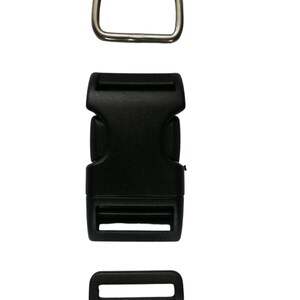 Plug-in clasp set professional 30 mm, DIY dog collar image 2