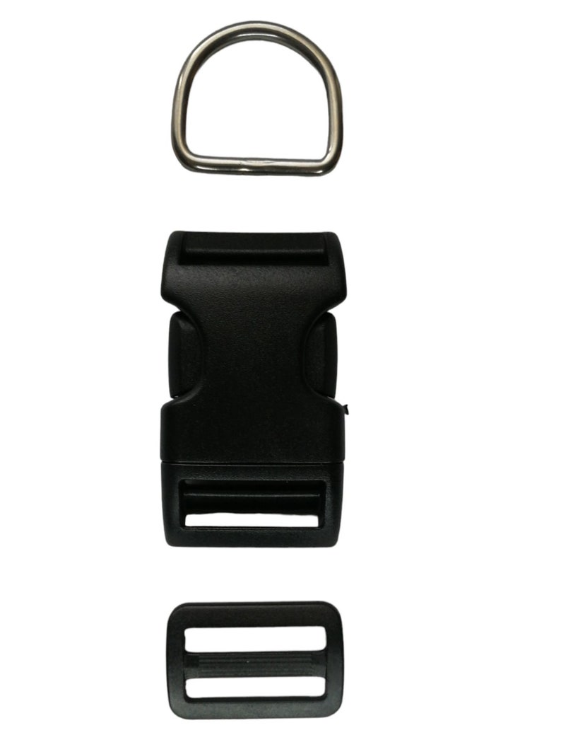 Plug-in clasp set professional 30 mm, DIY dog collar image 2