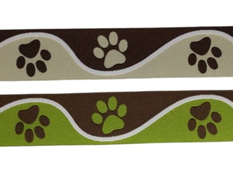 Puissance de patte en bande, bordure de chien, 22 mm de large