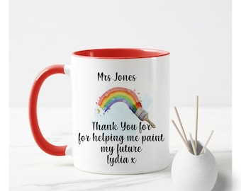 Personalized Teacher Mug, End of Year Gift